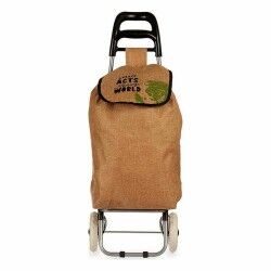 Shopping cart Brown 3,3 L 36 x 95 x 35 cm (10 Units)