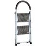 Scala pieghevole Kipit KX1402-GREY429 Bianco Nero Grigio Metallo 38 x 50 x 84 cm (6 Unità)