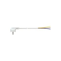 Cavo di Alimentazione Solera 7000/1,5 Schuko 4,8 mm 250 V 16 A Bianco 3 x 1,5 mm 1,5 m