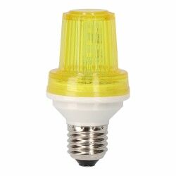 Lampadina EDM Flash Giallo E27 1 W 10 W Ø 5,3 x 10 cm