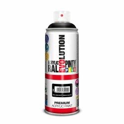 Vernice spray Pintyplus Evolution RAL 9004 Signal Black 400 ml Mat