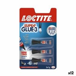 Adesivo Istantaneo Loctite Super Glue-3 Mini (12 Unità)