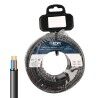 Cable EDM 28511 Black 10 m Flat