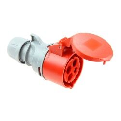 Base della spina Solera 903144a 3P+T CETAC Aerea Rosso 32 A IP44