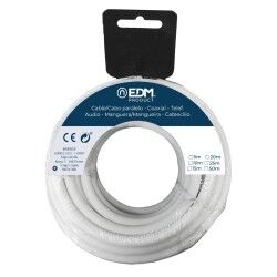 Cavo EDM 2 x 0,75 mm 10 m Bianco