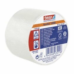 Insulating tape TESA tesaflex 53988 Approved White PVC (25 m x 50 mm)