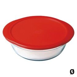 Porta pranzo Ô Cuisine Rosso Vetro Borosilicato