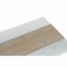 Tagliere DKD Home Decor Bianco Naturale Bambù Marmo Plastica Rettangolare 38 x 18 x 1 cm