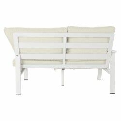 Garden sofa DKD Home Decor White Aluminium Crystal 86 cm 212 x 212 x 86 cm  