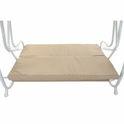 Bench DKD Home Decor Beige Swing Polyester Steel (210 x 120 x 164 cm)