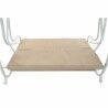 Bench DKD Home Decor Beige Swing Polyester Steel (210 x 120 x 164 cm)