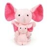 Soft toy for dogs Gloria Hoa 20 cm Pink Elephant