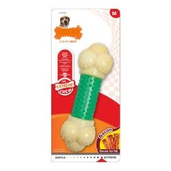 Giocattolo da mordere per cani Nylabone Extreme Chew Double Action Bacon Menta 2 in 1 Gomma Taglia M Nylon