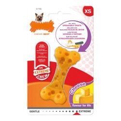 Giocattolo da mordere per cani Nylabone Dura Chew Formaggio Nylon Taglia XS