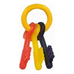 Giocattolo da mordere per cani Nylabone Chiavi Bacon Taglia L Nylon Termoplastico Cuccioli