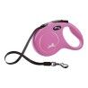 Guinzaglio per Cani Flexi NEW CLASSIC 3m Rosa Taglia XS