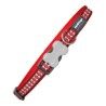 Dog collar Red Dingo Reflective Bones Red (2,5 x 41-63 cm)