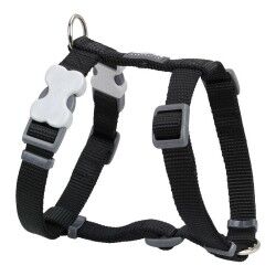 Dog Harness Red Dingo Smooth 46-76 cm Black