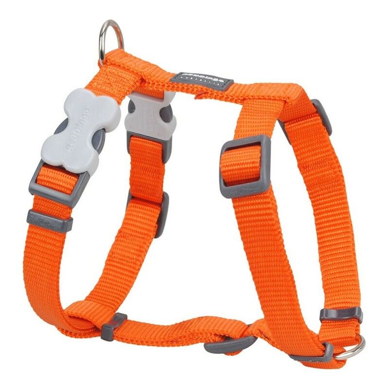 Imbracatura per Cani Red Dingo Liscio 30-48 cm Arancio