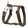 Imbracatura per Cani Red Dingo Liscio 25-39 cm Marrone