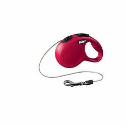 Guinzaglio per Cani Flexi New Classic 8 m Rosso Taglia S