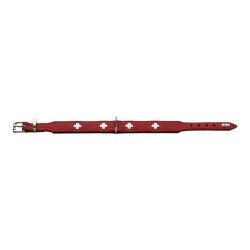 Collare per Cani Hunter Swiss Rosso/Nero (35-39.5 cm)