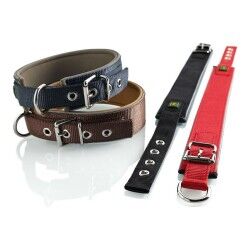 Dog collar Hunter Neoprene Reflect Red (49-56 cm)