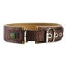 Dog collar Hunter Neoprene Reflect Brown