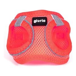 Dog Harness Gloria Air Mesh Trek Star Adjustable Pink Size XXXS (18-20 cm)