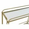 Serving trolley DKD Home Decor Golden Metal Crystal 80 x 28 x 81 cm