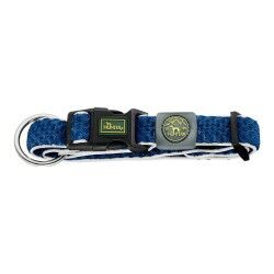 Dog collar Hunter Plus Thread Blue Size L (40-60 cm)