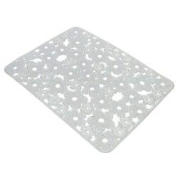 Scolapiatti da Lavandino Metaltex Rettangolare PVC Trasparente (30 x 40 cm)