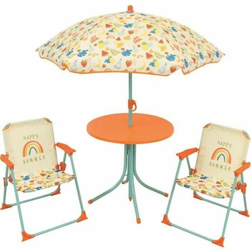 Tavolo con sedie Fun House Fruity's Ø 46 cm Per bambini