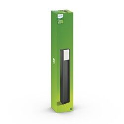 Marker Philips 16354/93/16 Anthracite E27 12,1 x 80,2 x 12,1 cm 230 V Soft green 2700 K (1 Unit)