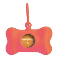 Dispenser di Buste per Animali Domestici United Pets Neon Rosa