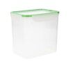 Hermetic Lunch Box Quid Greenery Transparent Plastic 4,7 L (4 Units) (Pack 4x)