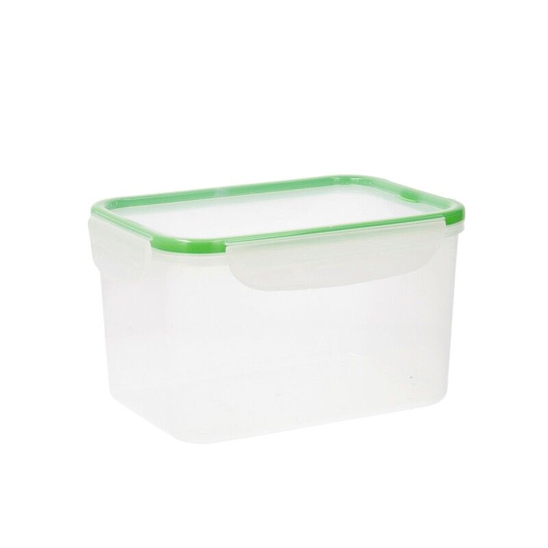 Porta pranzo Quid Greenery 2,8 L Trasparente Plastica (4 Unità) (Pack 4x)