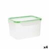 Porta pranzo Quid Greenery 2,8 L Trasparente Plastica (4 Unità) (Pack 4x)