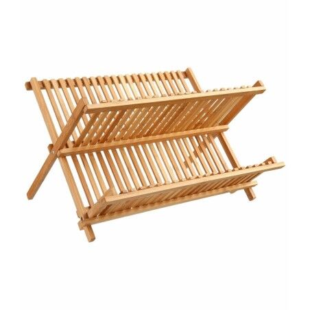 Draining Rack for Kitchen Sink 5five Simply Smart Natural 42 x 33,5 x 25,5 cm Foldable