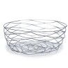 Fruit Bowl Silver Metal 27 x 11 x 27 cm (24 Units)