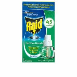 Anti-mosquito Refill Raid Proteccion Antimosquitos Eucalipto Eucalyptus 45 Nights