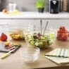 Salad Bowl Luminarc Transparent Glass (Ø 26 cm) (6 Units)