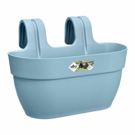 Plant pot Elho Vibia Campana Easy Hanger Medium 24,1 x 36 x 26,5 cm Light Blue