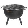 Barbecue Imex el Zorro Centrotavolo Grill Carbone Nero Ø 30 x 28 cm