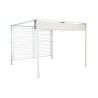 Pergola DKD Home Decor White 296 x 296 x 225 cm Steel