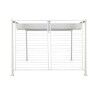 Pergola DKD Home Decor White 296 x 296 x 225 cm Steel