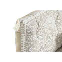 Poltrona da giardino DKD Home Decor Beige 155 x 76 x 65 cm