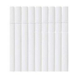 Divisorio Nortene Plasticane Ovale 1 x 3 m Bianco PVC