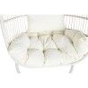 Sedia da giardino sospesa DKD Home Decor Bianco Metallo Alluminio rattan sintetico 94 x 100 x 196 cm