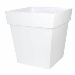 Vaso EDA Tuscany Quadrato Bianco Ø 50 cm